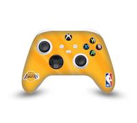 Head Case Designs Licenza Ufficiale NBA Striscione Orizzontale Los Angeles Lakers Vinile Sticker Gaming Pelle Adesivo Compatibile con Xbox Series X/S Controller