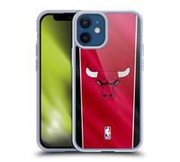 Head Case Designs Licenza Ufficiale NBA Striscione Verticale Chicago Bulls Custodia in Gel [Protezione di Grado Militare] Compatibile con Apple iPhone 12 Mini E Compatibile con MagSafe