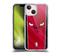 Head Case Designs Licenza Ufficiale NBA Striscione Verticale Chicago Bulls Custodia in Gel [Protezione di Grado Militare] Compatibile con Apple iPhone 13 Mini E Compatibile con MagSafe