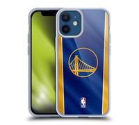 Head Case Designs Licenza Ufficiale NBA Striscione Verticale Golden State Warriors Custodia in Gel [Protezione di Grado Militare] Compatibile con Apple iPhone 12 Mini E Compatibile con MagSafe