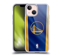 Head Case Designs Licenza Ufficiale NBA Striscione Verticale Golden State Warriors Custodia in Gel [Protezione di Grado Militare] Compatibile con Apple iPhone 13 Mini E Compatibile con MagSafe