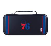 Head Case Designs Licenza Ufficiale NBA Testo Design Bianco Philadelphia 76ers Logo Custodia Rigida Da Viaggio Compatibile con Legion Go