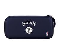 Head Case Designs Licenza Ufficiale NBA Testo Design Nero Brooklyn Nets Logo Custodia Rigida Da Viaggio Compatibile con Nintendo Switch