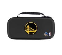 Head Case Designs Licenza Ufficiale NBA Testo Design Nero Golden State Warriors Logo Custodia Rigida Da Viaggio Compatibile con Nintendo Switch 2