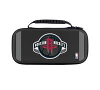 Head Case Designs Licenza Ufficiale NBA Testo Design Nero Houston Rockets Logo Custodia Rigida Da Viaggio Compatibile con Nintendo Switch 2