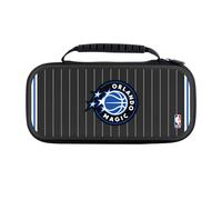Head Case Designs Licenza Ufficiale NBA Testo Design Nero Orlando Magic Logo Custodia Rigida Da Viaggio Compatibile con Nintendo Switch 2