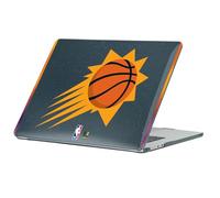 Head Case Designs Licenza Ufficiale NBA Testo Design Nero Phoenix Suns Logo Custodia Laptop Nero con Glitter Armatura Cristallo Compatibile con MacBook Air 13.6" A2681/A3113/A3240 2022/2024/2025