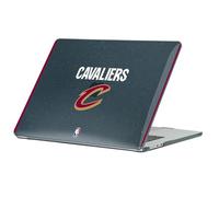 Head Case Designs Licenza Ufficiale NBA Testo Design retrò Cleveland Cavaliers Logo Custodia Laptop Nero con Glitter Compatibile con MacBook Air 13.6" A2681/A3113/A3240 2022/2024/2025
