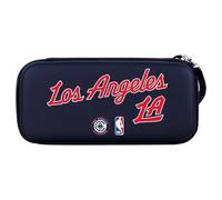 Head Case Designs Licenza Ufficiale NBA Testo Design Retrò Los Angeles Clippers Logo Custodia Rigida Da Viaggio Compatibile con Nintendo Switch