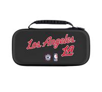 Head Case Designs Licenza Ufficiale NBA Testo Design Retrò Los Angeles Clippers Logo Custodia Rigida Da Viaggio Compatibile con Nintendo Switch 2