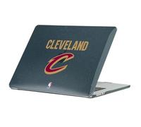 Head Case Designs Licenza Ufficiale NBA Testo Design Rosso Cleveland Cavaliers Logo Custodia Laptop Nero con Glitter Compatibile con MacBook Air 13.6" A2681/A3113/A3240 2022/2024/2025
