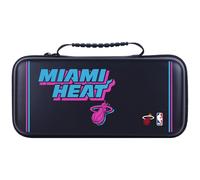 Head Case Designs Licenza Ufficiale NBA Testo Design Vice Nero Miami Heat Logo Custodia Rigida Da Viaggio Compatibile con Legion Go