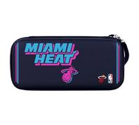 Head Case Designs Licenza Ufficiale NBA Testo Design Vice Nero Miami Heat Logo Custodia Rigida Da Viaggio Compatibile con Nintendo Switch