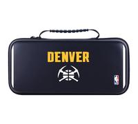 Head Case Designs Licenza Ufficiale NBA Testo Giallo Denver Nuggets Logo Custodia Rigida Da Viaggio Compatibile con Legion Go