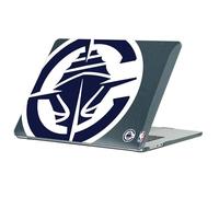 Head Case Designs Licenza Ufficiale NBA Testo Oversize Los Angeles Clippers Logo Custodia Laptop Nero con Glitter Armatura Cristallo Compatibile con MacBook Air 13.6" A2681/A3113/A3240 2022/2024/2025