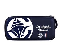 Head Case Designs Licenza Ufficiale NBA Testo Oversize Los Angeles Clippers Logo Custodia Rigida Da Viaggio Compatibile con Nintendo Switch