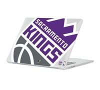 Head Case Designs Licenza Ufficiale NBA Testo Oversize Sacramento Kings Logo Custodia Laptop Trasparente Armatura Rigida Cristallo Compatibile con MacBook Air 13.6" A2681/A3113/A3240 2022/2024/2025
