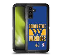 Head Case Designs Licenza Ufficiale NBA Tipografia Golden State Warriors Custodia Antiurto Ultra Blindata Compatibile con Samsung Galaxy A13 5G (2021)