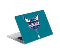 Head Case Designs Licenza Ufficiale NBA Verde Acqua Charlotte Hornets Logo Vinile Sticker Pelle Adesivo Compatibile con MacBook PRO 16" A2485