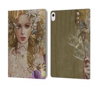 Head Case Designs Licenza Ufficiale Nene Thomas Fata Gioielli Mascherata Foresta Profonda Custodia Portafoglio in Pelle Compatibile con Apple iPad Air 13 2024/2025