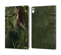 Head Case Designs Licenza Ufficiale Nene Thomas Fata Regina Fata con Drago Foresta Profonda Custodia Portafoglio in Pelle Compatibile con Apple iPad Air 13 2024/2025