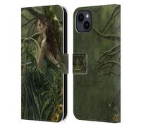 Head Case Designs Licenza Ufficiale Nene Thomas Fata Regina Fata Con Drago Foresta Profonda Custodia Portafoglio in Pelle Compatibile con Apple iPhone 15 Plus