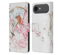 Head Case Designs Licenza Ufficiale Nene Thomas Il Regalo Rosa Con Il Gatto Fate Custodia Portafoglio in Pelle Compatibile con Apple iPhone 17 Air