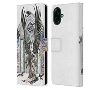 Head Case Designs Licenza Ufficiale Nene Thomas Oscurità Dei Corvi Fate Custodia Portafoglio in Pelle Compatibile con Samsung Galaxy A07