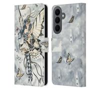 Head Case Designs Licenza Ufficiale Nene Thomas Sinfonia in Bianco E Nero Fate Custodia Portafoglio in Pelle Compatibile con Samsung Galaxy S26 Plus