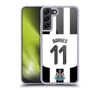 Head Case Designs Licenza Ufficiale Newcastle United FC Harvey Barnes 2024/25 Giocatori Home Kit Custodia in Gel [Grado Militare] Compatibile con Samsung Galaxy S22+ 5G E Compatibile con MagSafe