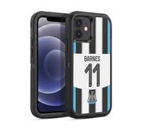 Head Case Designs Licenza Ufficiale Newcastle United FC Harvey Barnes 2025/26 Giocatori Divisa Casa 2° Gruppo Custodia Antiurto Ultra Blindata compatibile con Apple iPhone 12 / iPhone 12 Pro