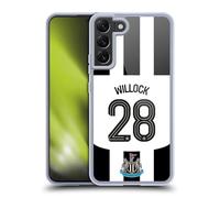 Head Case Designs Licenza Ufficiale Newcastle United FC Joe Willock 2024/25 Giocatori Home Kit Custodia in Gel [Grado Militare] Compatibile con Samsung Galaxy S22+ 5G E Compatibile con MagSafe