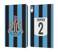 Head Case Designs Licenza Ufficiale Newcastle United Football Club Kieran Trippier 2025/26 Giocatori Home Kit Custodia Portafoglio in Pelle Compatibile con Apple iPad 10.9 2022/2025