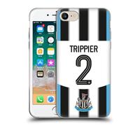 Head Case Designs Licenza Ufficiale Newcastle United Football Club Kieran Trippier 2025/26 Giocatori Home Kit Custodia in Gel [Grado Militare] Compatibile con Apple iPhone 7/8 / SE 2020 & 2022