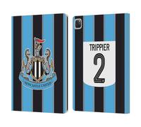 Head Case Designs Licenza Ufficiale Newcastle United Football Club Kieran Trippier 2025/26 Giocatori Home Kit Custodia Portafoglio in Pelle Compatibile con Apple iPad PRO 12.9 2020/2021/2022
