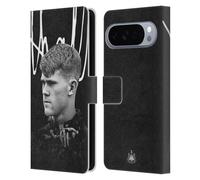 Head Case Designs Licenza Ufficiale Newcastle United Football Club Lewis Hall 2024/25 Prima Squadra Custodia Portafoglio in Pelle Compatibile con Google Pixel 10 Pro XL