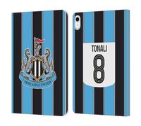 Head Case Designs Licenza Ufficiale Newcastle United Football Club Sandro Tonali 2025/26 Giocatori Home Kit Custodia Portafoglio in Pelle Compatibile con Apple iPad 10.9 2022/2025