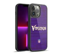 Head Case Designs Licenza Ufficiale NFL Aspetto Sdrucito Minnesota Vikings Logo Cover in Gel Rinforzata [Protezione di Grado Militare] Compatibile con Apple iPhone 13 PRO Max