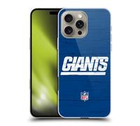Head Case Designs Licenza Ufficiale NFL Aspetto Sdrucito New York Giants Logo Custodia Cover Dura per Parte Posteriore Compatibile con Apple iPhone 16 PRO Max