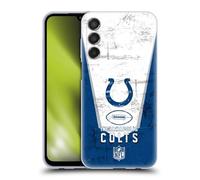 Head Case Designs Licenza Ufficiale NFL Banner Indianapolis Colts Logo Art Custodia Cover in Morbido Gel Compatibile con Samsung Galaxy M15/F15 5G