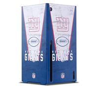 Head Case Designs Licenza Ufficiale NFL Banner New York Giants Console Da Gioco Wrap Compatibile con Xbox Series X