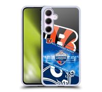 Head Case Designs Licenza Ufficiale NFL Bengals VS. Rams 2019 London Games Custodia in Gel [Protezione di Grado Militare] Compatibile con Samsung Galaxy A35 5G