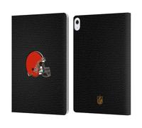 Head Case Designs Licenza Ufficiale NFL Calcio Cleveland Browns Logo Custodia Portafoglio in Pelle Compatibile con Apple iPad Air 13 2024/2025