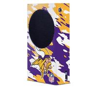 Head Case Designs Licenza Ufficiale NFL Camou Minnesota Vikings Console Da Gioco Wrap Compatibile con Xbox Series S Console