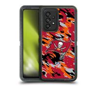 Head Case Designs Licenza Ufficiale NFL Camou Tampa bay Buccaneers Logo Custodia Antiurto Ultra Blindata Compatibile con Samsung Galaxy A53 5G (2022)