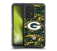 Head Case Designs Licenza Ufficiale NFL Camouflage Digitale Green bay Packers Graphics Custodia Antiurto Ultra Blindata Compatibile con Samsung Galaxy A53 5G (2022)