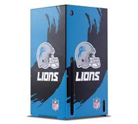 Head Case Designs Licenza Ufficiale NFL Colpo di Scopa Detroit Lions Console Da Gioco Wrap Compatibile con Xbox Series X