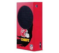 Head Case Designs Licenza Ufficiale NFL Colpo di Scopa Kansas City Chiefs Console Da Gioco Wrap Compatibile con Xbox Series S Console