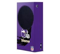 Head Case Designs Licenza Ufficiale NFL Colpo di spazzata Minnesota Vikings Console Da Gioco Wrap Compatibile con Xbox Series S Console