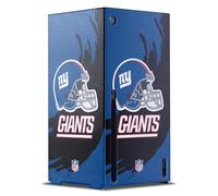 Head Case Designs Licenza Ufficiale NFL Colpo di spazzata New York Giants Console Da Gioco Wrap Compatibile con Xbox Series X